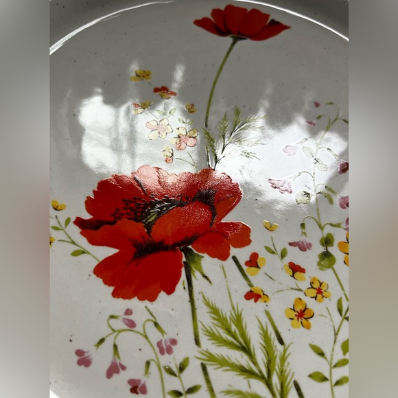 Large Vintage Stoneware Plate - Picture 4 of 13